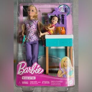 🩷 NIB. Barbie You Can Be Anything Pediatrician/ Doctor/ Nurse